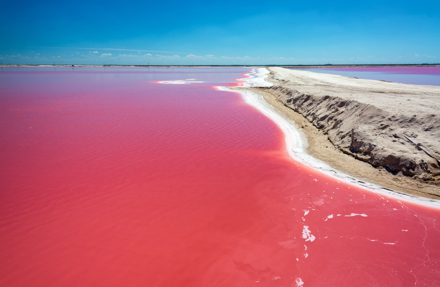 Las Coloradas — #2 Los lagos más bellos para conocer en México